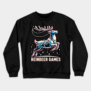 Reindeer Games - Festive Leap Crewneck Sweatshirt
